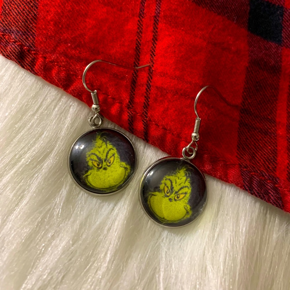 Grinch Earrings